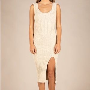 All : Row knit dress